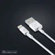 D8 Fast Charging 2.4A iPhone Kabel 1 Meter Wit afbeelding 4