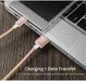 Dux Ducis USB C kabels Set Gevlochten 1 en 0,2 meter Zilver afbeelding 11