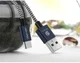 Dux Ducis USB C kabels Set Gevlochten 1 en 0,2 meter Zilver afbeelding 9