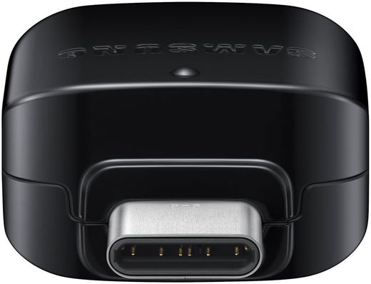 Originele Samsung OTG USB-A naar USB-C Adapter Zwart afbeelding 4