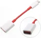 OnePlus Universele USB-C naar USB-A Adapter Rood/Wit afbeelding 1