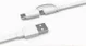 Huawei Duo Kabel USB-C Micro USB 1.5 Meter Wit afbeelding 3