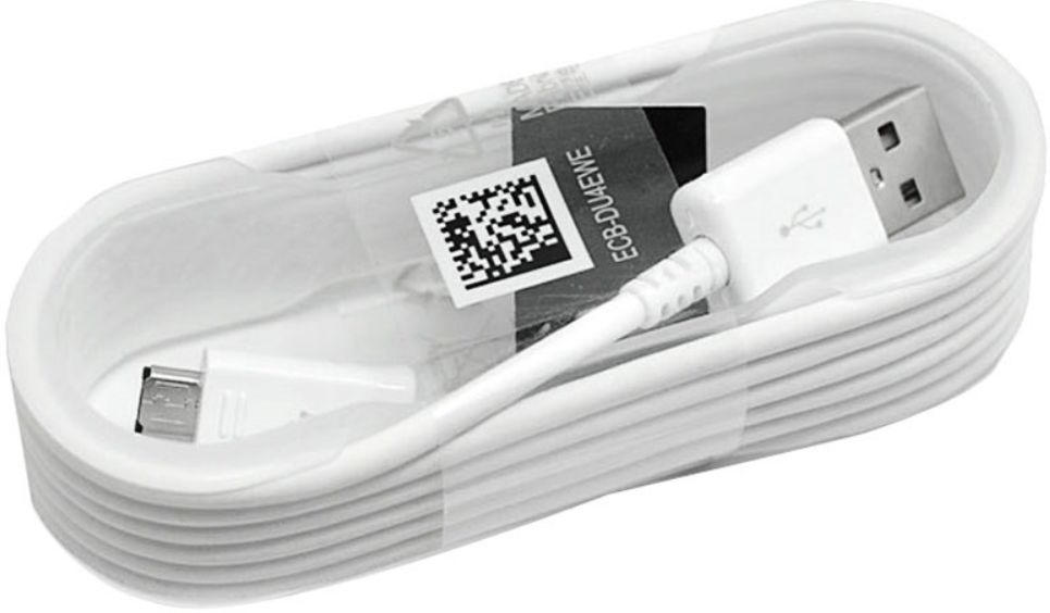 Originele Samsung USB-A naar Micro-USB Kabel 1.5 Meter Wit afbeelding 2