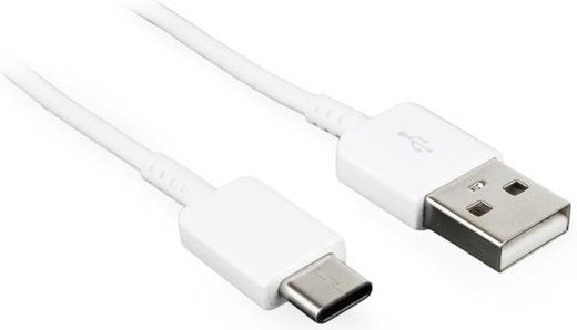 Originele Samsung USB-A naar USB-C Kabel 1.5 Meter Wit afbeelding 2