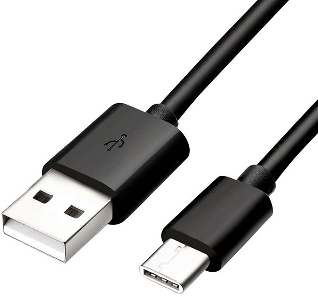 Originele Samsung USB-A naar USB-C Kabel 1.2 Meter Zwart afbeelding 2