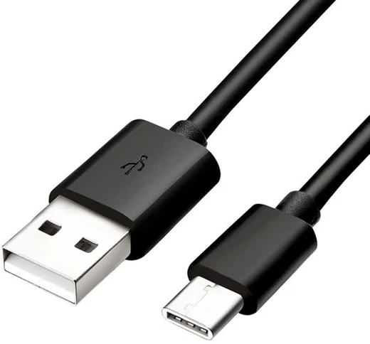 Originele Samsung USB-A naar USB-C Kabel 1.2 Meter Zwart afbeelding 2