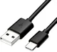 Originele Samsung USB-A naar USB-C Kabel 1.2 Meter Zwart afbeelding 2