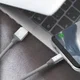 Ringke USB-C Kabel Gevlochten 1 meter Grijs afbeelding 3