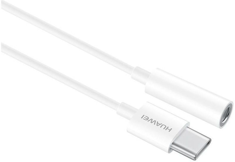 Originele Huawei CM20 USB-C naar 3.5mm Jack Adapter Wit afbeelding 4