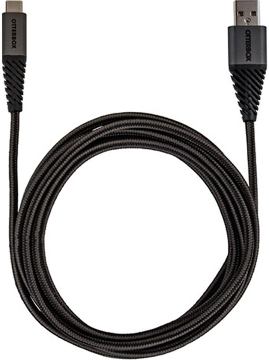 Otterbox  USB-C Kabel 3 Meter Zwart afbeelding 1