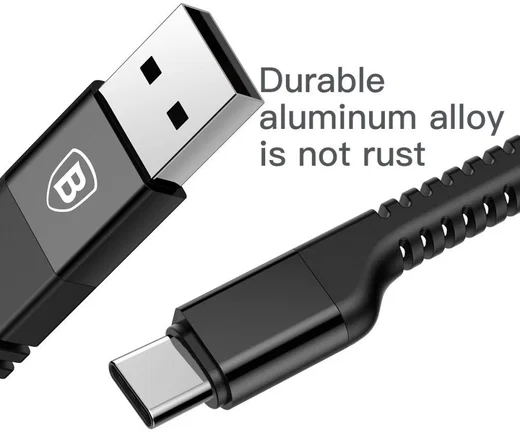 Baseus Confidant USB Type C Kabel 1.5 Meter Zwart afbeelding 3