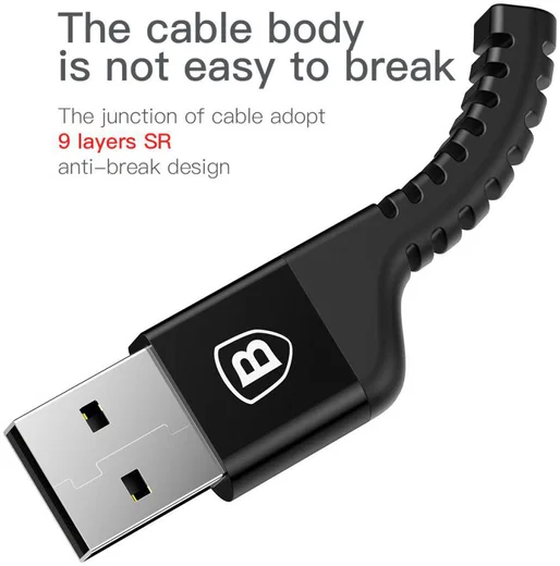 Baseus Confidant USB Type C Kabel 1.5 Meter Zwart afbeelding 5