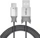 Ringke Smart Fish Micro-USB Kabel Gevlochten 0.2 Meter Grijs afbeelding 2