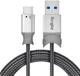 Ringke Smart Fish USB-C Kabel Gevlochten 1.2 Meter Grijs afbeelding 1