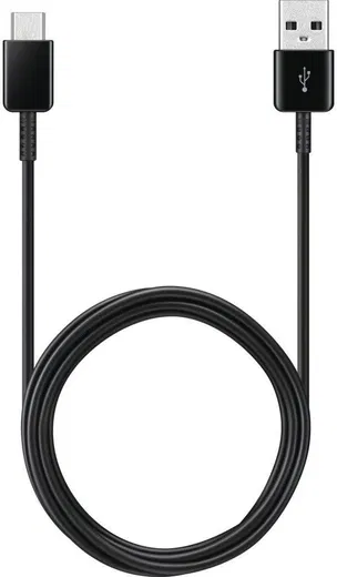 Originele Samsung USB-A naar USB-C Kabel 1.5 Meter Zwart afbeelding 1