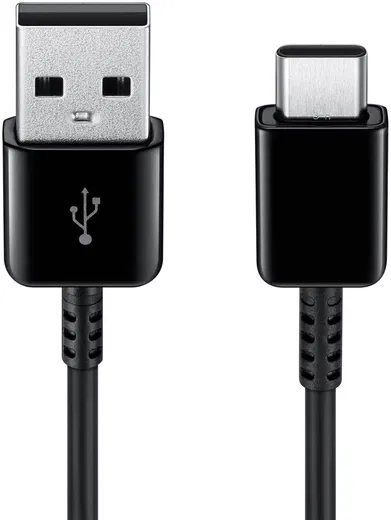 Originele Samsung USB-A naar USB-C Kabel 1.5 Meter Zwart afbeelding 2
