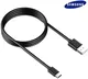Originele Samsung USB-A naar USB-C Kabel 1.5 Meter Zwart afbeelding 4