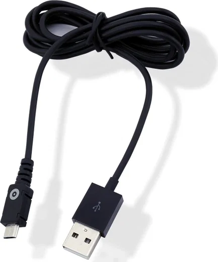 Muvit Micro-USB Kabel 1 Meter Zwart afbeelding 1