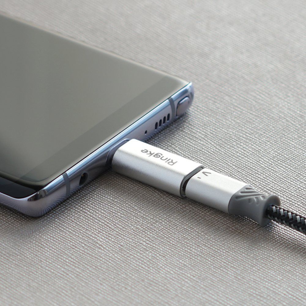 Ringke Apple Lightning naar USB C Adapter 2-pack afbeelding 2