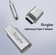 Ringke Apple Lightning naar USB C Adapter 2-pack afbeelding 4