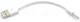 Universele 3.5mm Audio Jack Kabel naar USB 2.0 Kabel Adapter Wit afbeelding 2