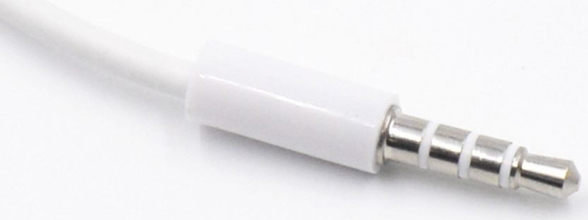 Universele 3.5mm Audio Jack Kabel naar USB 2.0 Kabel Adapter Wit afbeelding 4