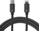 4smarts USB Type C naar Lightning Kabel: 1 meter Zwart afbeelding 1