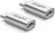 Ringke Micro-USB naar USB C Adapter 2-pack afbeelding 1