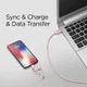 Spigen Essential 3-in-1 Kabelset 1.5 Meter Rose Gold afbeelding 4