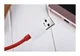 Originele OnePlus Dash USB-A naar USB-C kabel 1 Meter Rood/Wit afbeelding 7