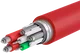 Originele OnePlus Dash USB-A naar USB-C kabel 1 Meter Rood/Wit afbeelding 2