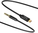 Baseus USB C naar 3.5mm Jack Kabel 1.2 Meter Zwart afbeelding 2