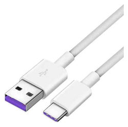 Huawei USB-C Fast Charge Kabel 1 Meter Wit afbeelding