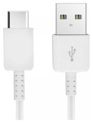 Originele Samsung USB-A naar USB-C Kabel 1.2 Meter Wit afbeelding