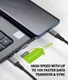 Ringke USB-C naar USB-C Kabel 1.2 Meter Zwart afbeelding 8