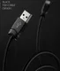 Ringke Gevlochten iPhone Kabel 1.2 Meter Zwart afbeelding 6