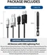 Ringke Gevlochten iPhone Kabel 1.2 Meter Zwart afbeelding 9