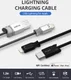 Ringke Gevlochten iPhone Kabel 1.2 Meter Zwart afbeelding 10