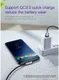 Baseus Fast Charge USB-C Kabel Haakse Hoek 2 Meter Zwart afbeelding 11