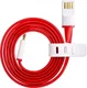 Orginele OnePlus Micro-USB kabel 1m Rood/Wit afbeelding 1