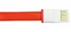 Orginele OnePlus Micro-USB kabel 1m Rood/Wit afbeelding 3