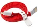 Orginele OnePlus Micro-USB kabel 1m Rood/Wit afbeelding 4