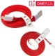 Orginele OnePlus Micro-USB kabel 1m Rood/Wit afbeelding 6
