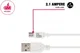BeHello 0.15 Meter Micro-USB Kabel Wit afbeelding 3