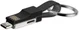 4smarts 3-in-1 Kabel set Zwart 5CM afbeelding 8