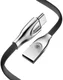 Baseus USB-C Gewoven Data Kabel 1M Zwart afbeelding 2