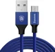 Baseus Gevlochten 1.5m Micro-USB Kabel Blauw afbeelding 1