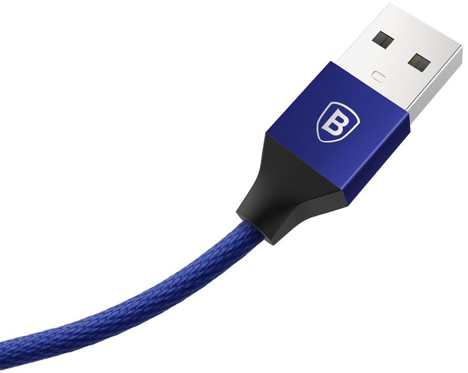 Baseus Gevlochten 1.5m Micro-USB Kabel Blauw afbeelding 7