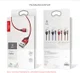 Baseus Gevlochten 1.5m Micro-USB Kabel Rood afbeelding 4