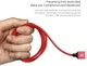Baseus Gevlochten 1.5m Micro-USB Kabel Rood afbeelding 7